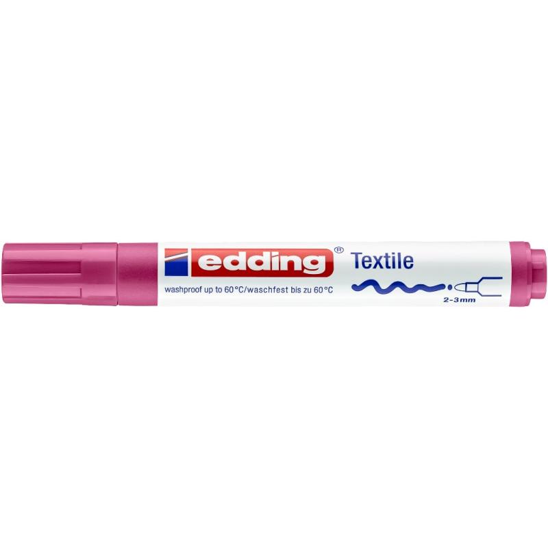 Edding 4500 Textilmarker karminrot