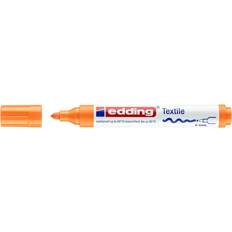 Edding 4500 Textilmarker neonorange