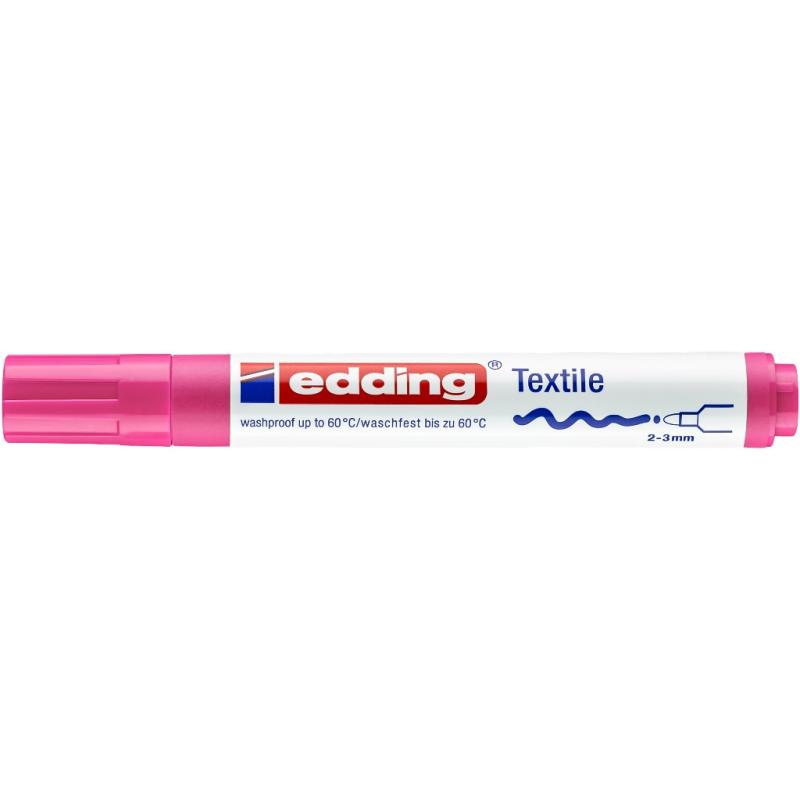 Edding 4500 Textilmarker neonpink