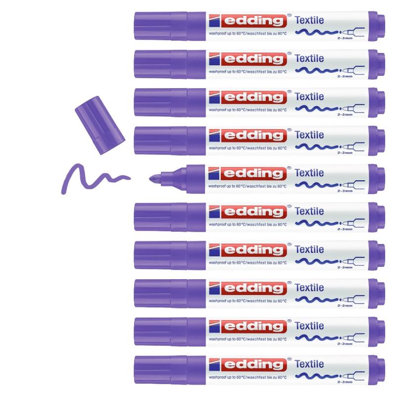 Edding 4500 Textilmarker neonviolett