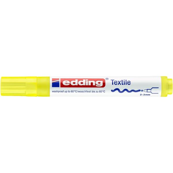 Edding 4500 Textilmarker neongelb