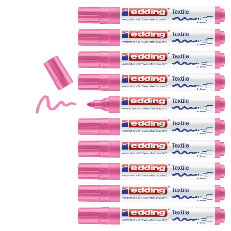 Edding 4500 Textilmarker pink