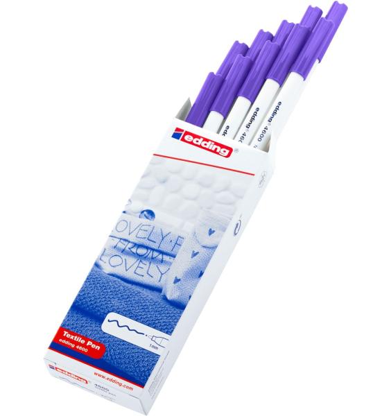 Edding 4600 Textilstift neonviolett