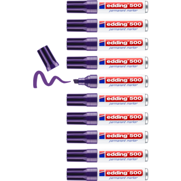 Edding 500 Permanent Marker - violett