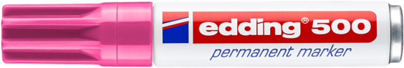 Edding 500 Permanent Marker - pink