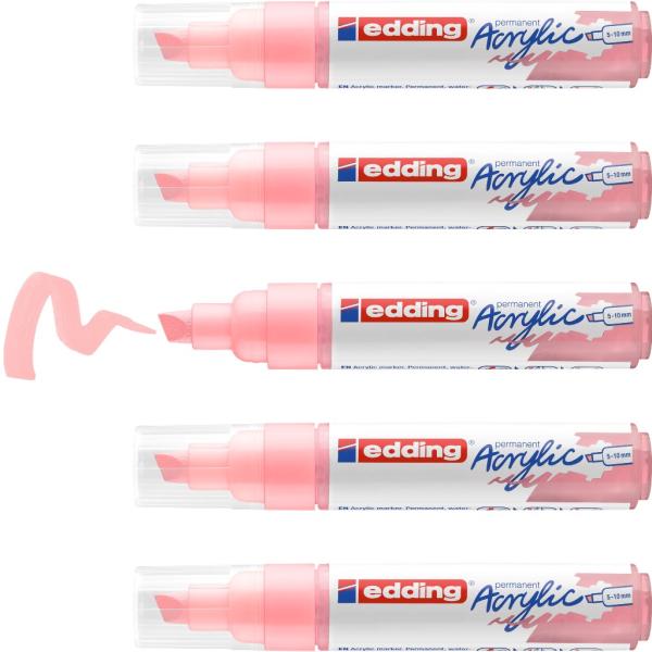 Edding 5000 Acrylmarker breit edel mauve