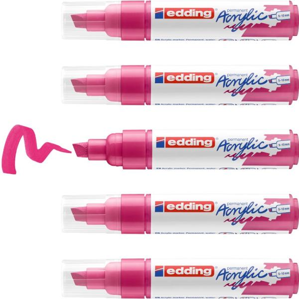 Edding 5000 Acrylmarker breit telemagenta