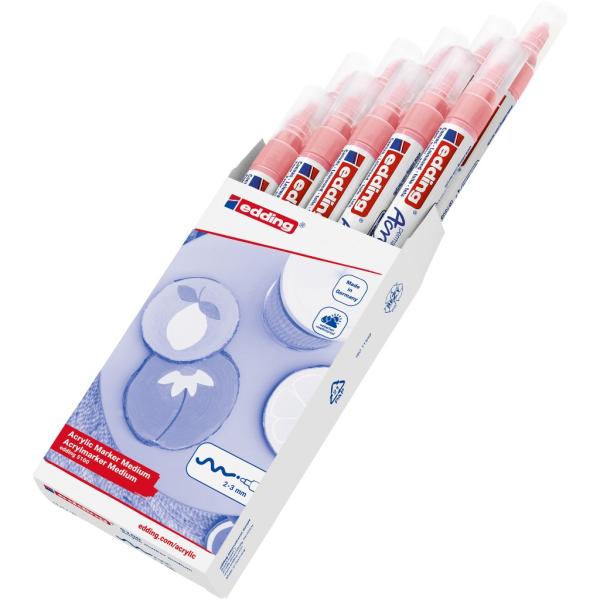 Edding 5100 Acrylmarker medium edel mauve
