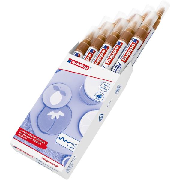 Edding 5100 Acrylmarker medium haselnuss