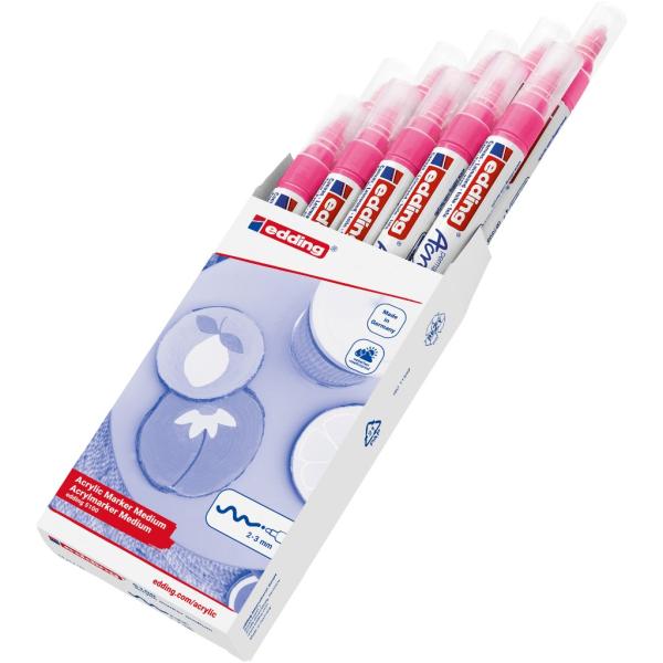 Edding 5100 Acrylmarker medium neonpink