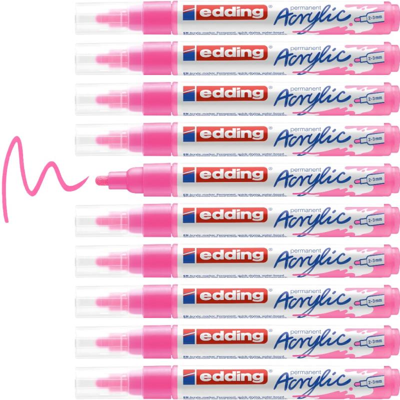 Edding 5100 Acrylmarker medium neonpink