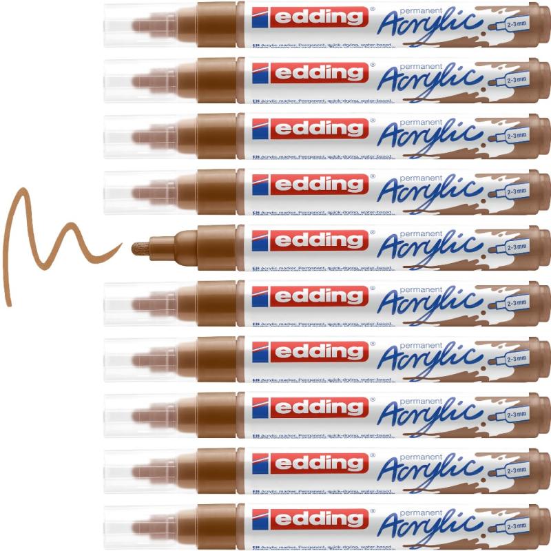 Edding 5100 Acrylmarker medium haselnuss