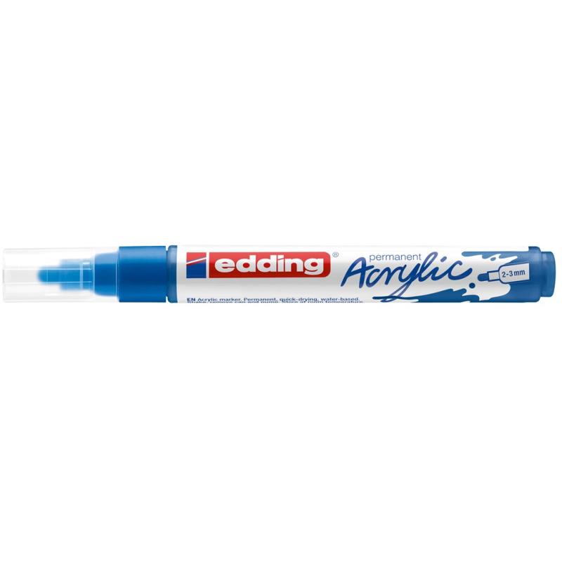 Edding 5100 Acrylmarker medium enzianblau