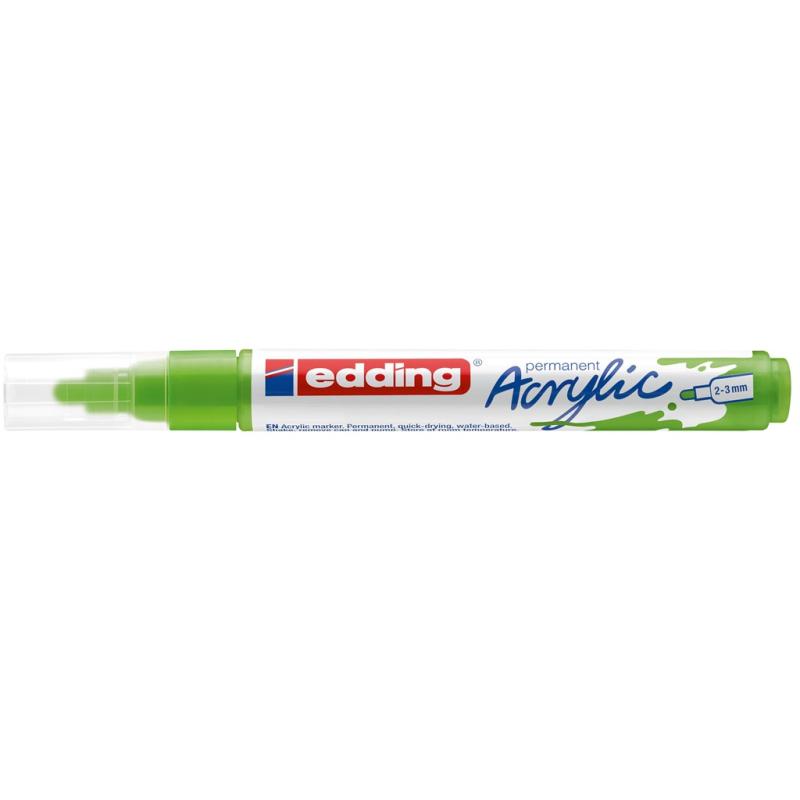 Edding 5100 Acrylmarker medium gelbgrün
