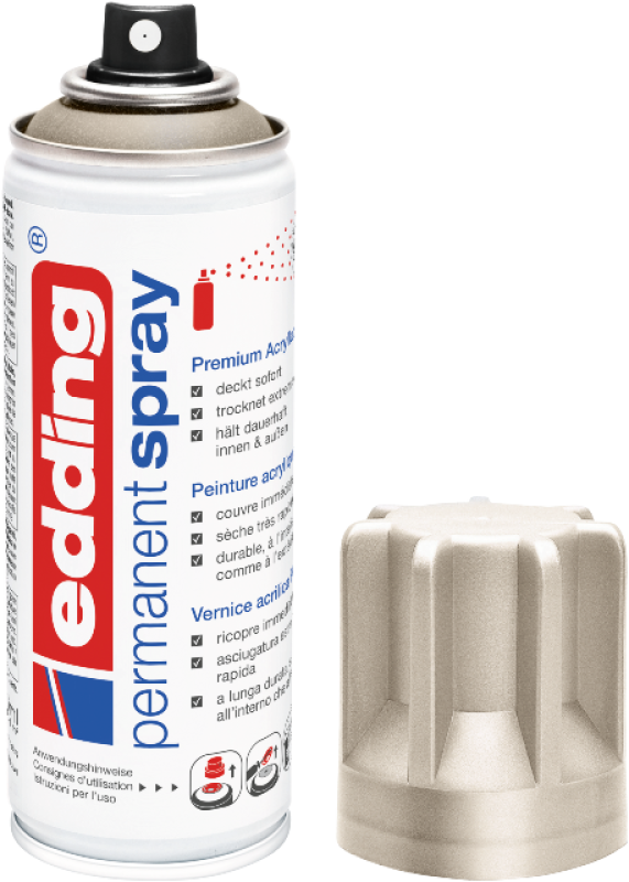 Edding 5200 Permanent Spray - champagner gold seidenmatt