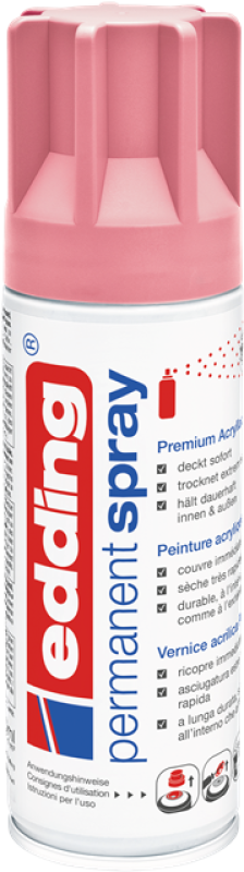 Edding 5200 Permanent Spray - edel mauve seidenmatt