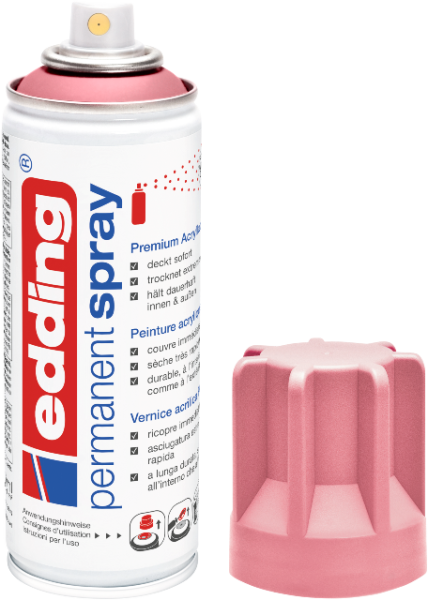 Edding 5200 Permanent Spray - edel mauve seidenmatt