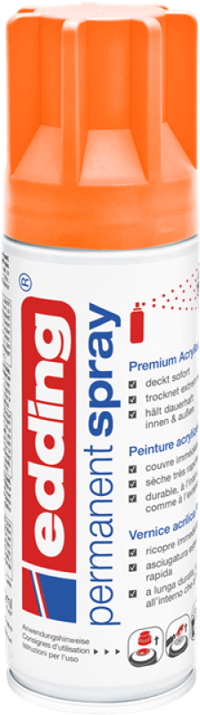 Edding 5200 Permanent Spray - neonorange