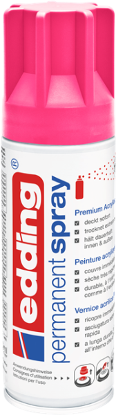 Edding 5200 Permanent Spray - neonpink