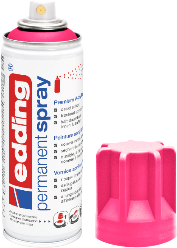 Edding 5200 Permanent Spray - neonpink