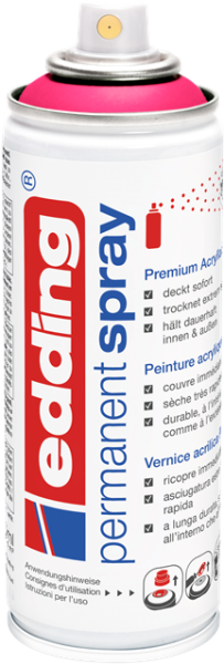 Edding 5200 Permanent Spray - neonpink