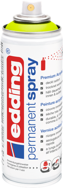 Edding 5200 Permanent Spray - neongelb