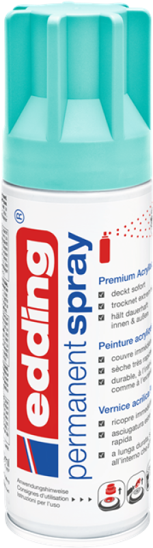 Edding 5200 Permanent Spray - opulent türkis seidenmatt