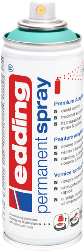 Edding 5200 Permanent Spray - opulent türkis seidenmatt