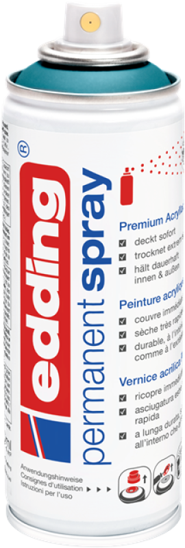 Edding 5200 Permanent Spray - petrol seidenmatt