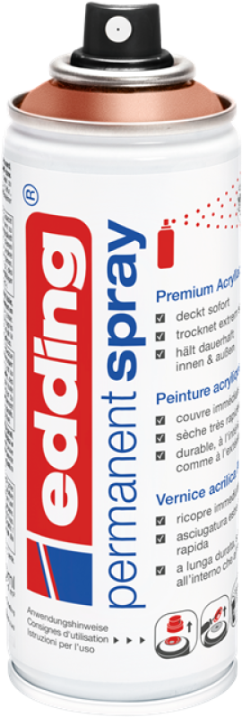 Edding 5200 Permanent Spray - edles kupfer seidenmatt