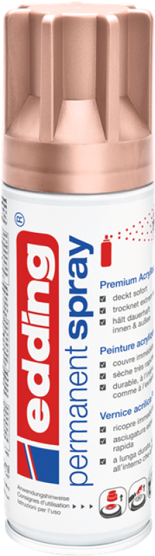 Edding 5200 Permanent Spray - roségold seidenmatt