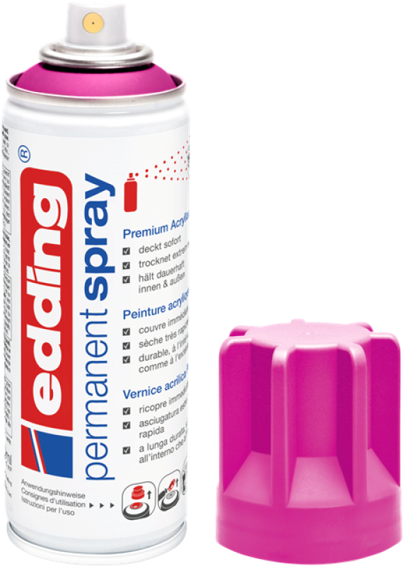 Edding 5200 Permanent Spray - telemagenta seidenmatt - RAL4010