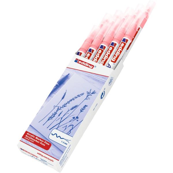 Edding 5300 Acrylmarker fein edel mauve