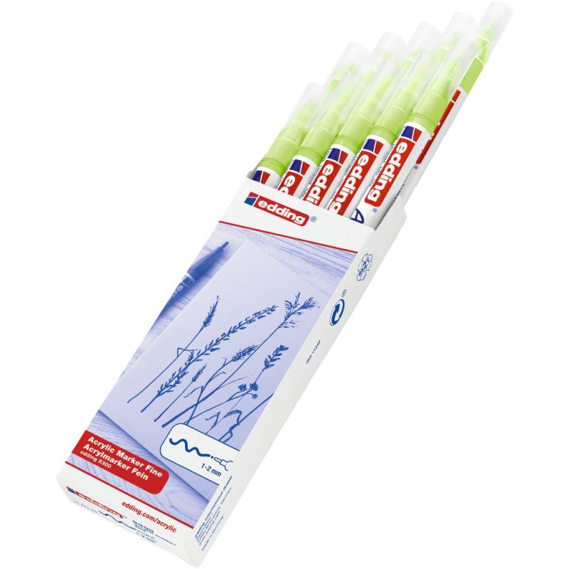 Edding 5300 Acrylmarker fein pastellgrün