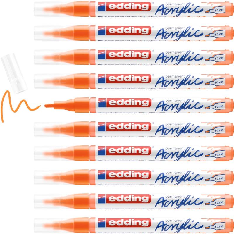 Edding 5300 Acrylmarker fein neonorange