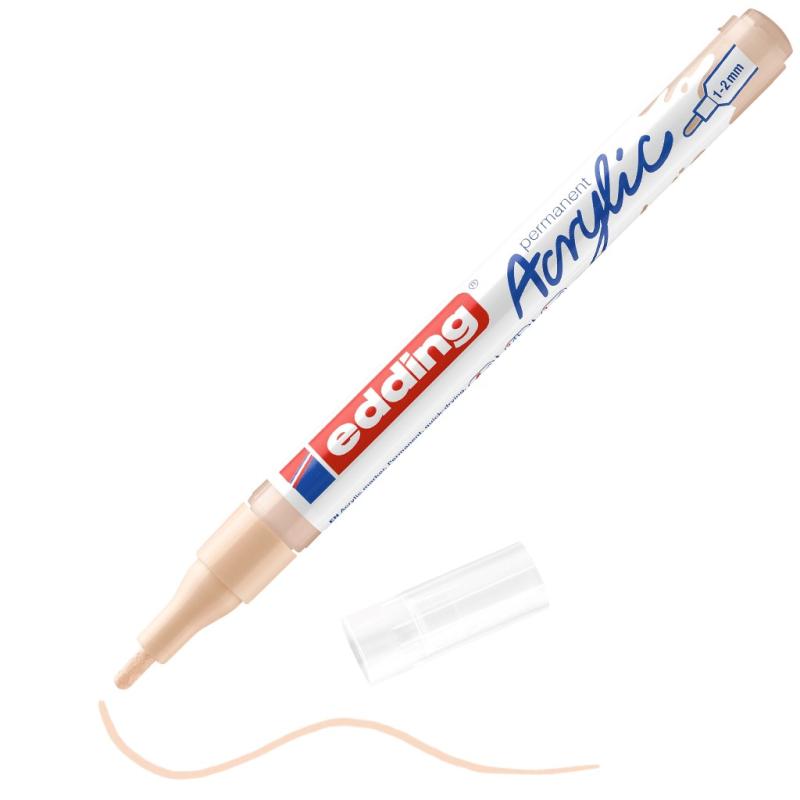 Edding 5300 Acrylmarker fein warmbeige