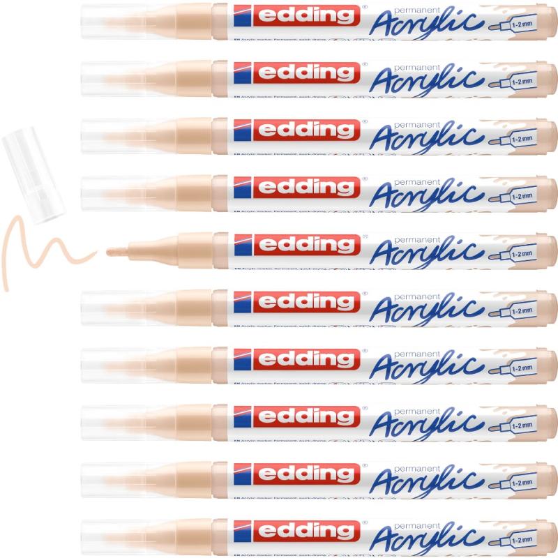 Edding 5300 Acrylmarker fein warmbeige