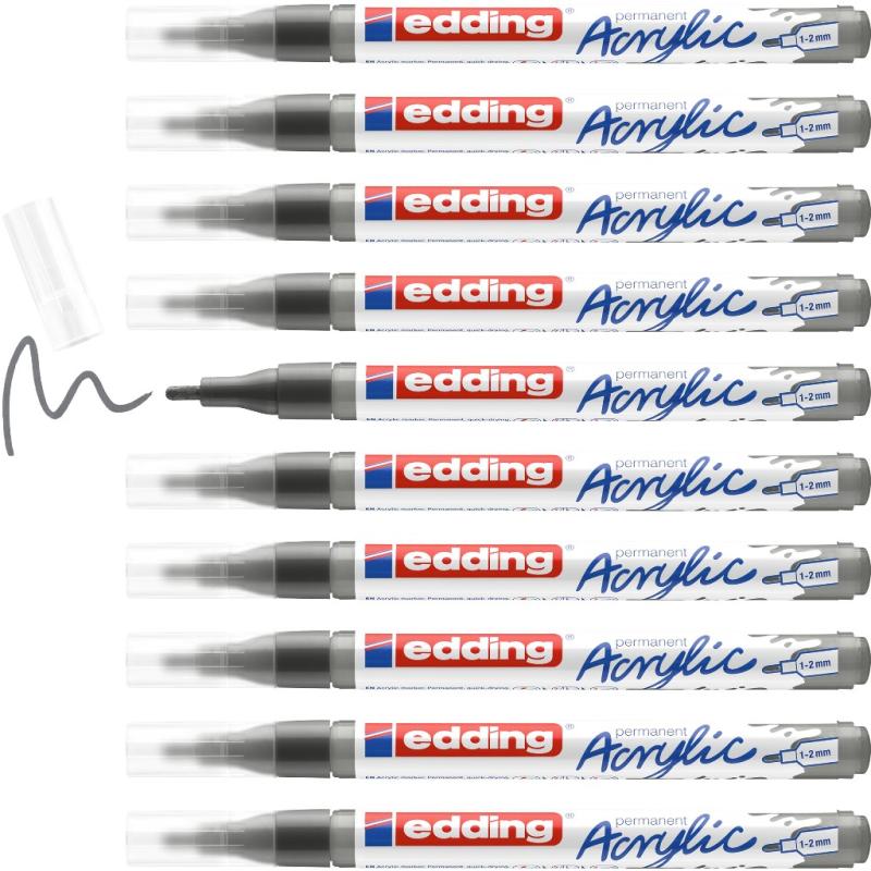 Edding 5300 Acrylmarker fein anthrazit