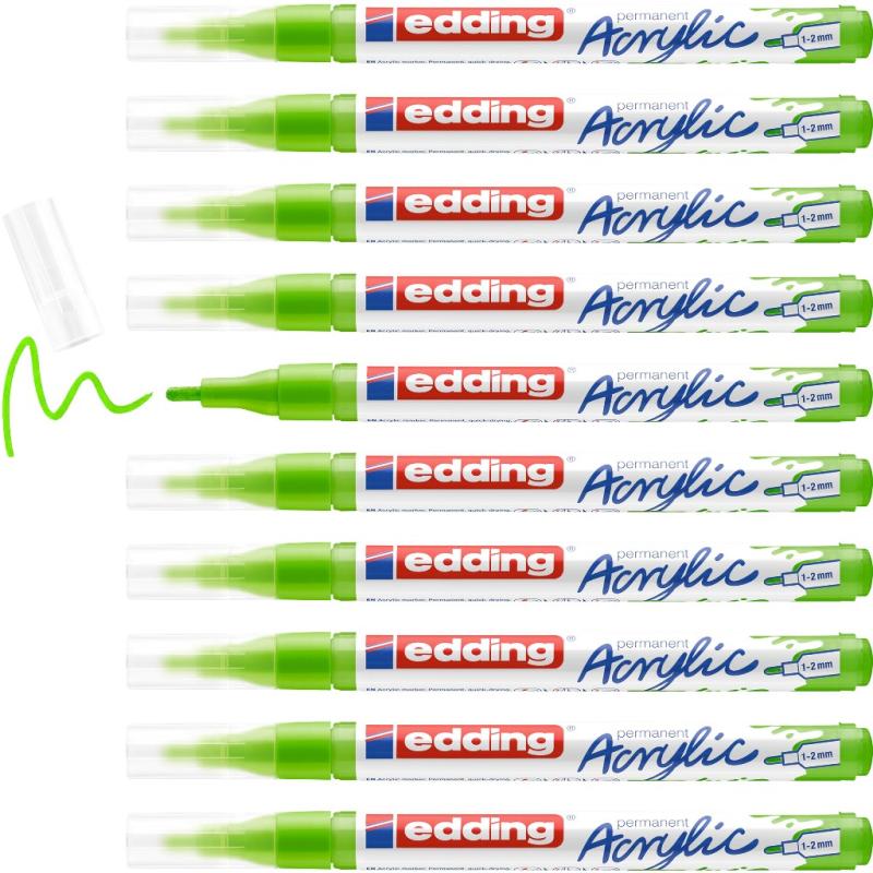 Edding 5300 Acrylmarker fein gelbgrün