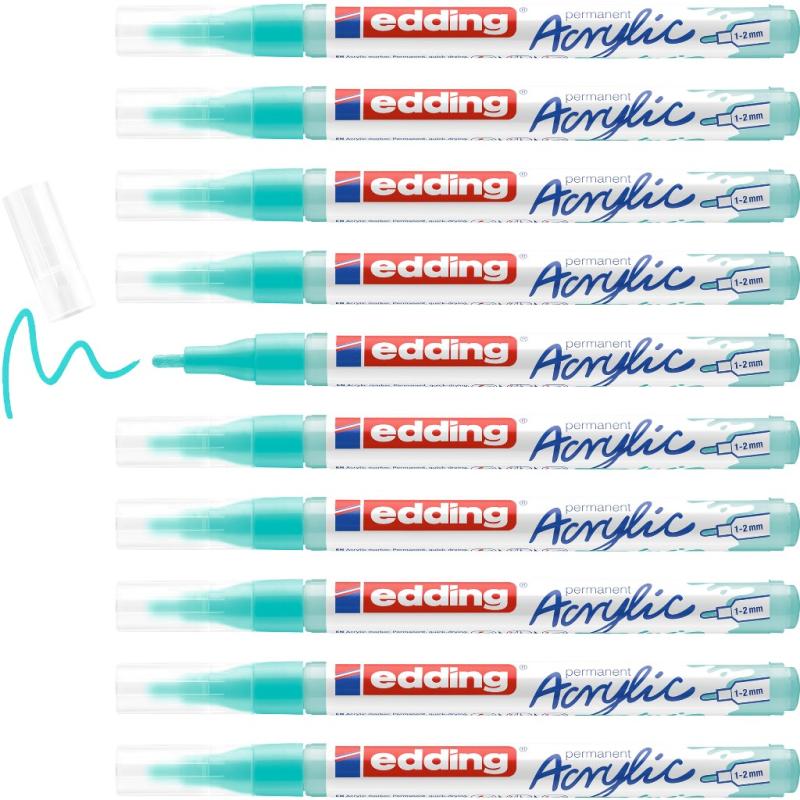 Edding 5300 Acrylmarker fein opulent türkis