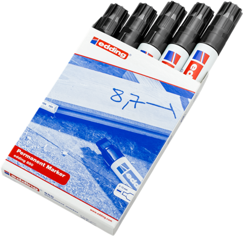 Edding 850 Permanent Marker - schwarz