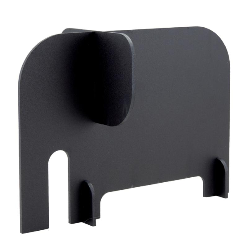 Securit 3D-Kreidetafel Elephant Silhouette incl. Kreidemarker weiß