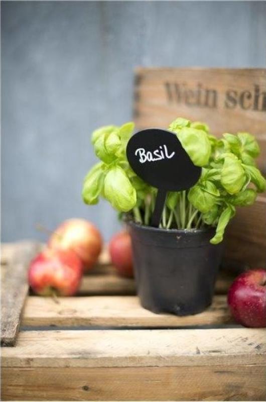 Securit Deko-Einsteckschild Oval Silhouette 5 Stück incl. Kreidemarker weiß