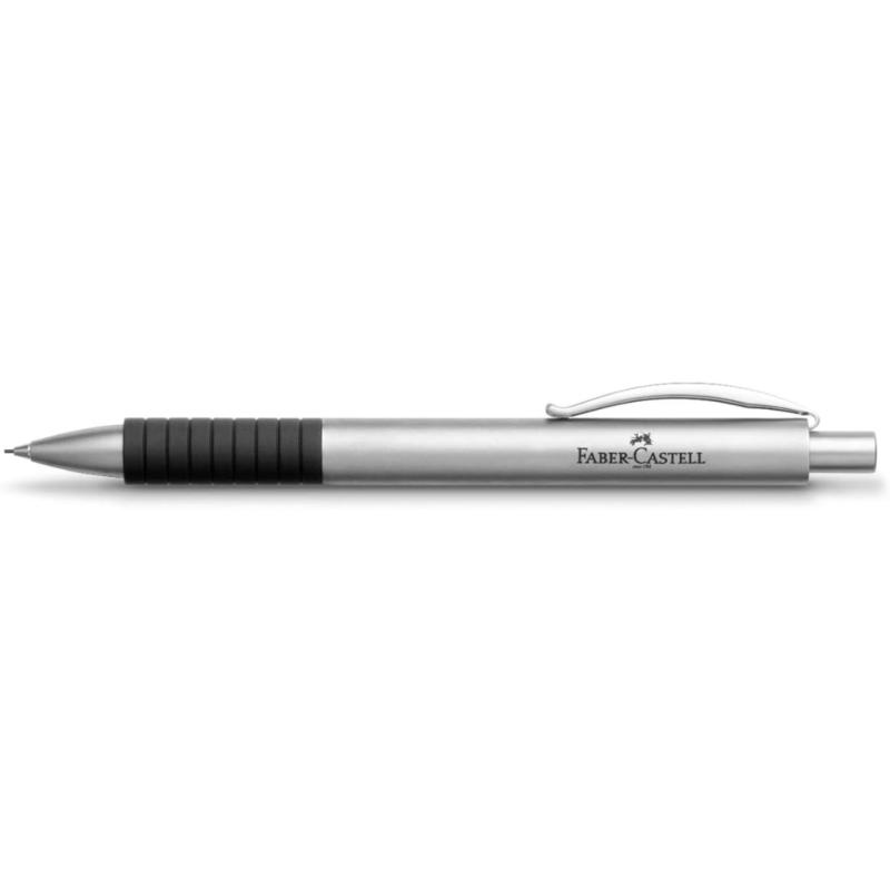 Faber-Castell Druckbleistift Basic 0.7mm B chrom matt