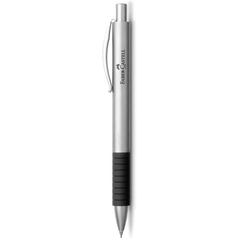 Faber-Castell Druckbleistift Basic 0.7mm B chrom matt
