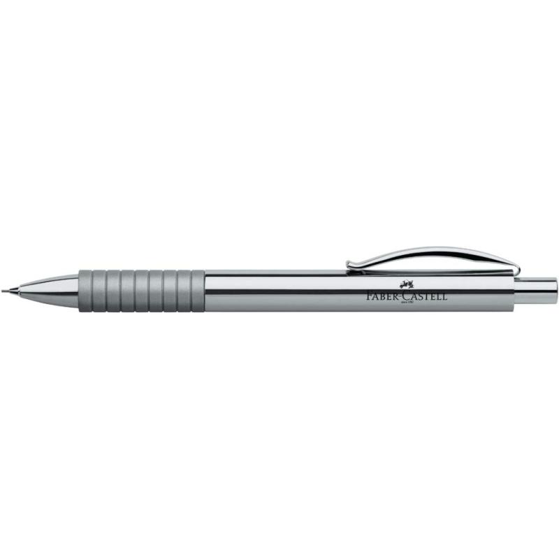 Faber-Castell Druckbleistift Basic 0.7mm B chrom glanz
