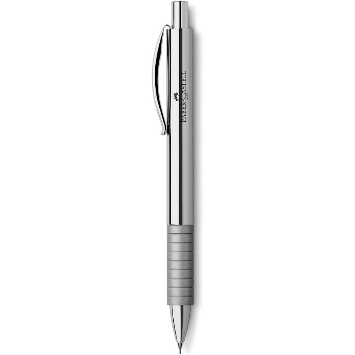 Faber-Castell Druckbleistift Basic 0.7mm B chrom glanz