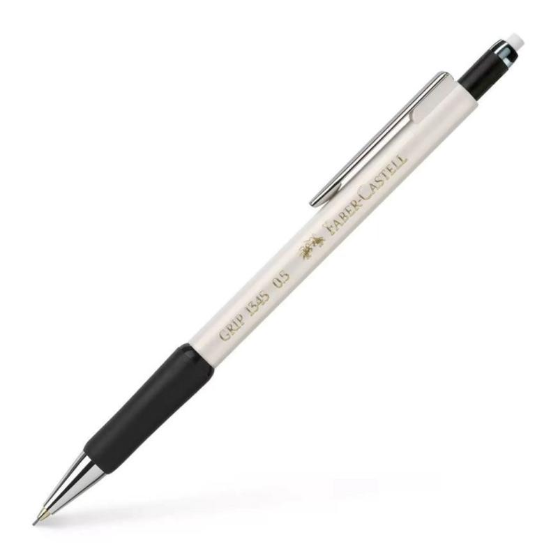 Faber-Castell Grip 1345 Druckbleistift 0.5mm white