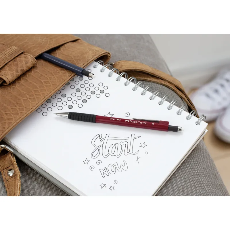 Faber-Castell Grip 1347 Druckbleistift 0.7mm wine red