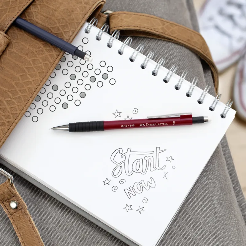 Faber-Castell Grip 1347 Druckbleistift 0.7mm wine red